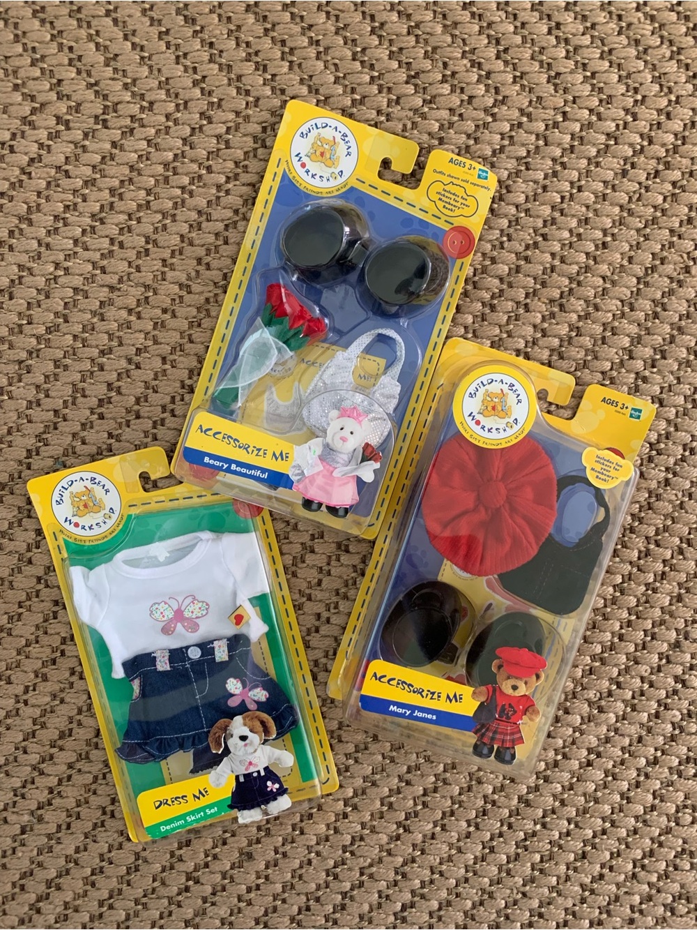 2005 Build-A-Bear Kids' Accessorize Me Fashion Sets Bundle